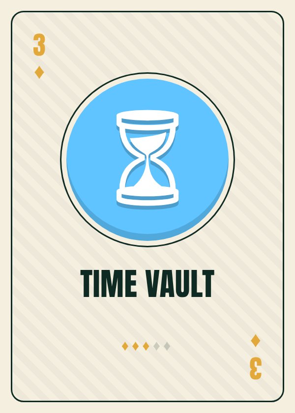 Time Vault card